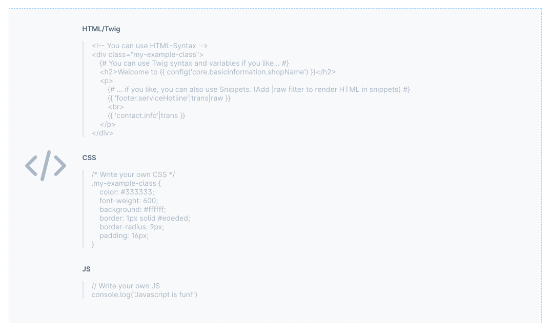 Code element